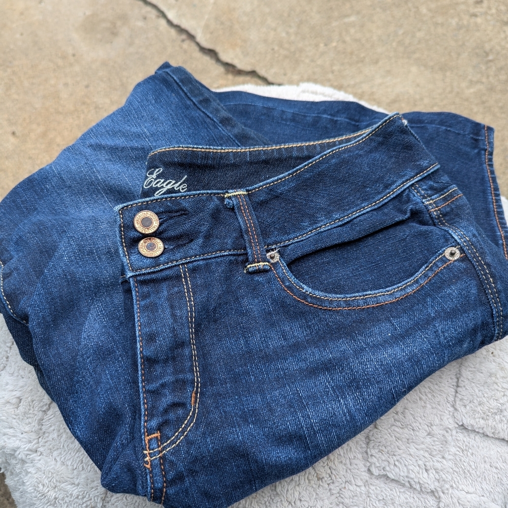 American Eagle Artist Denim Jeans Size 14